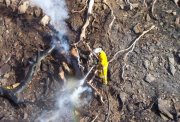 Grass fire, Willunga