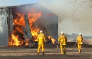 Shed fire, Freeling