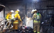 Shed fire, Freeling