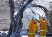 Grass & scrub fire, Nairne