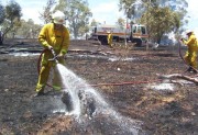 Grass / scrub fire, Clarendon