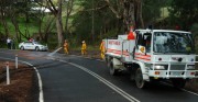 Road clean up, Basket Range