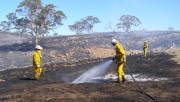 Scrub / grass fire, Rockleigh