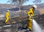 Scrub / grass fire, Rockleigh