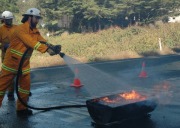 Flammable Liquid Training, Basket Range