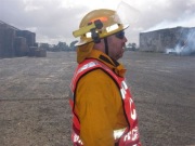 Hay shed fire, Freeling