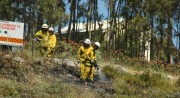 Scrub fire, Carey Gully