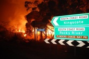 Scrub fire, Kangaroo Island