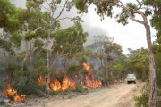 Scrub fire, Kangaroo Island