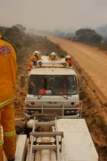 Scrub fire, Kangaroo Island