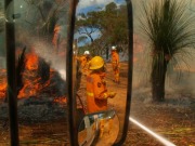 Scrub fire, Kangaroo Island