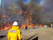 Scrub fire, Willunga