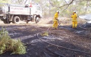 Scrub & Grass fire, Williamstown