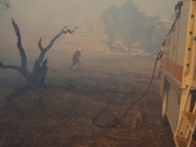 Scrub & Grass fire, Williamstown