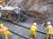 Car vs Train, Murray Bridge