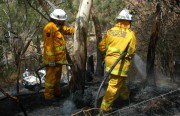 Scrub fire, Montacute