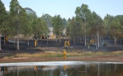 Grass fire, Balhannah