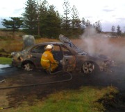 Car fire, Goolwa