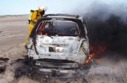 Car fire, Murray Mouth
