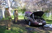 Car fire, Eden Hills