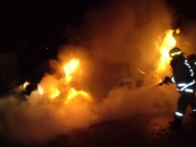 Car fire, Mt Barker
