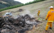 Grass fire, Norton Summit