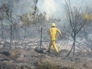 Scrub fire, Mt Barker