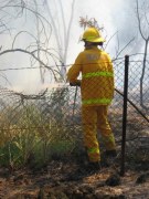 Scrub fire, Mt Barker