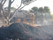 Rubbish fire, Freeling