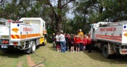 School visit, Scott Creek