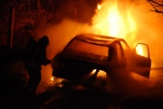 Car fire, Ashton