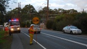 Power pole fire, Balhannah