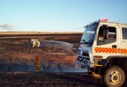 Grass fire, Cairn Hill