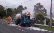 Rubbish Truck Fire