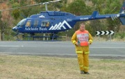 Grass fire at Anstey Hill