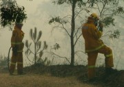 Grass fire at Anstey Hill