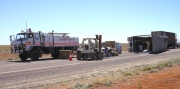 Semi-Trailer Rollover, Coober Pedy