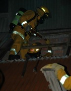 BA Crews at a Cold Store Fire