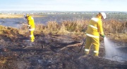 Grass fire, Goolwa