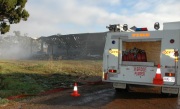 Shed fire - Murray Bridge