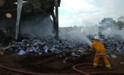 Shed fire - Murray Bridge