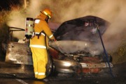 Car fire, Ashton