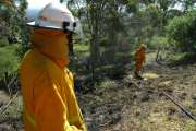 Scrub and pole fire, Teringie