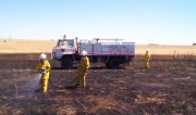 Stubble fire, Rosedale