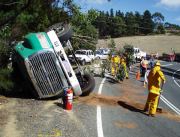 Vehicle accident, Carey Gully