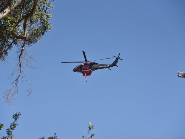 Scrub and Grass Fire, Mylor. 13th February 2025